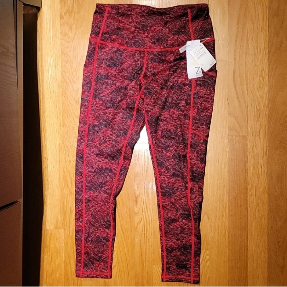 Bundle for Zella, M, Green Placid Eon Print & M, red samba mini croco print